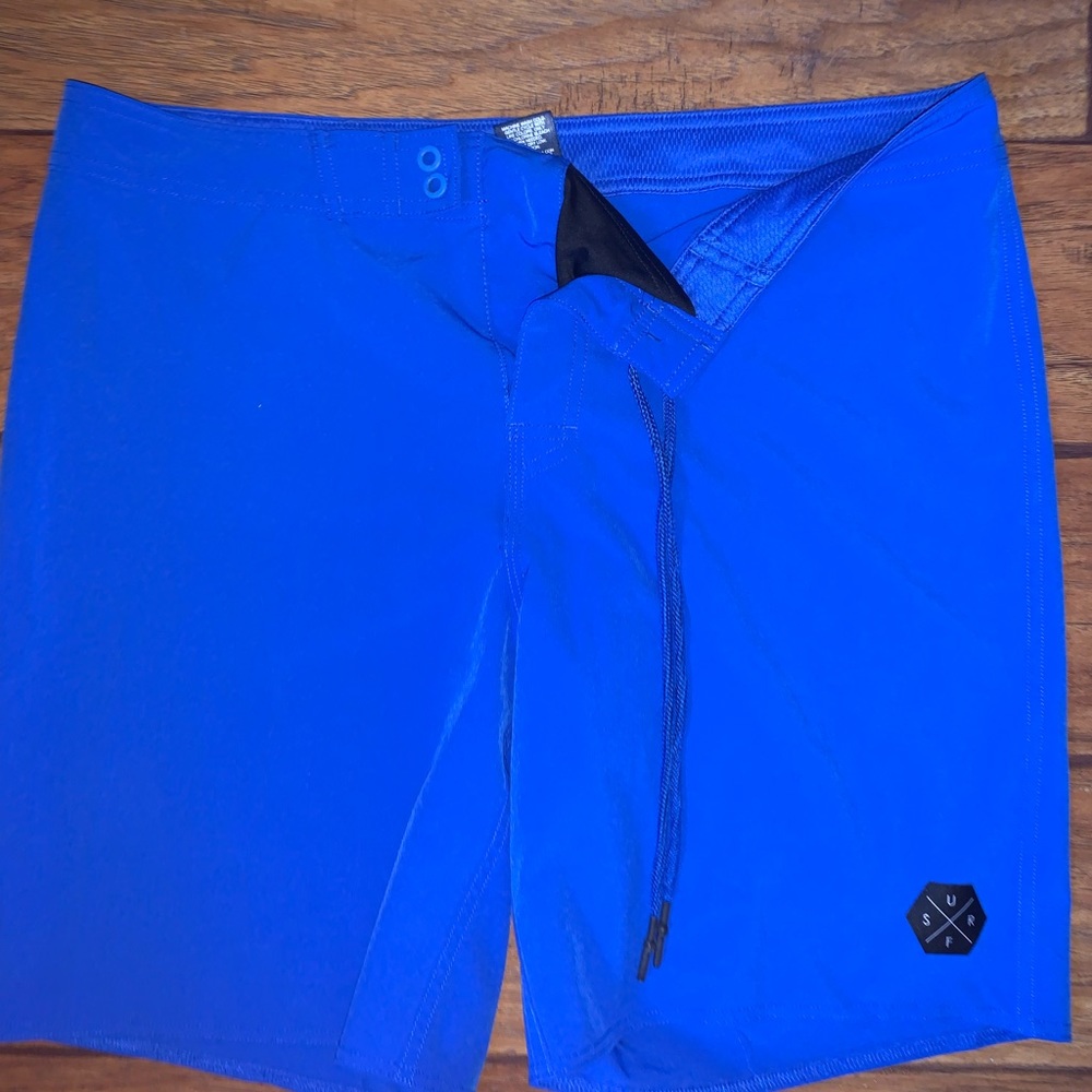 Blue mens shorts